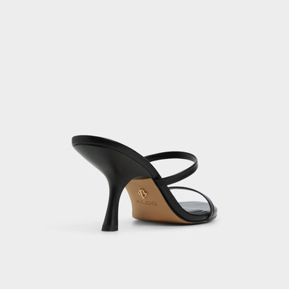 Avelinda in Black - Heeled mule Aldo Black
