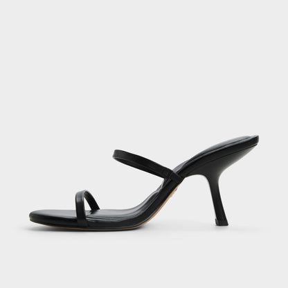 Avelinda in Black - Heeled mule Aldo Black