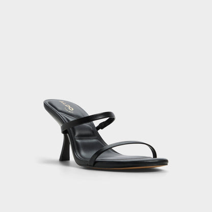 Avelinda in Black - Heeled mule Aldo Black