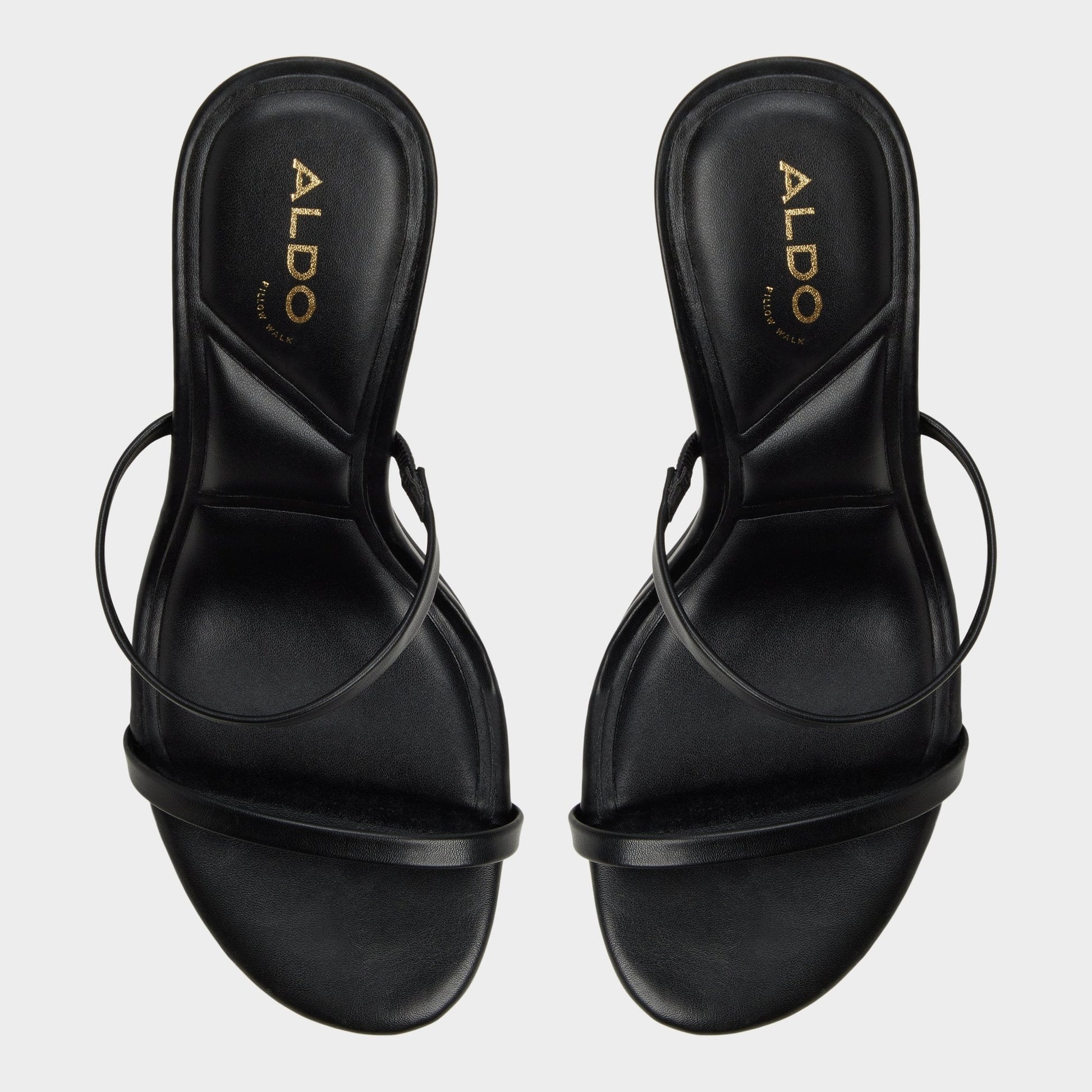 Avelinda in Black - Heeled mule Aldo Black