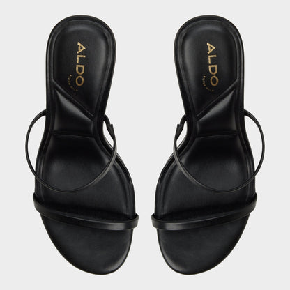 Avelinda in Black - Heeled mule Aldo Black
