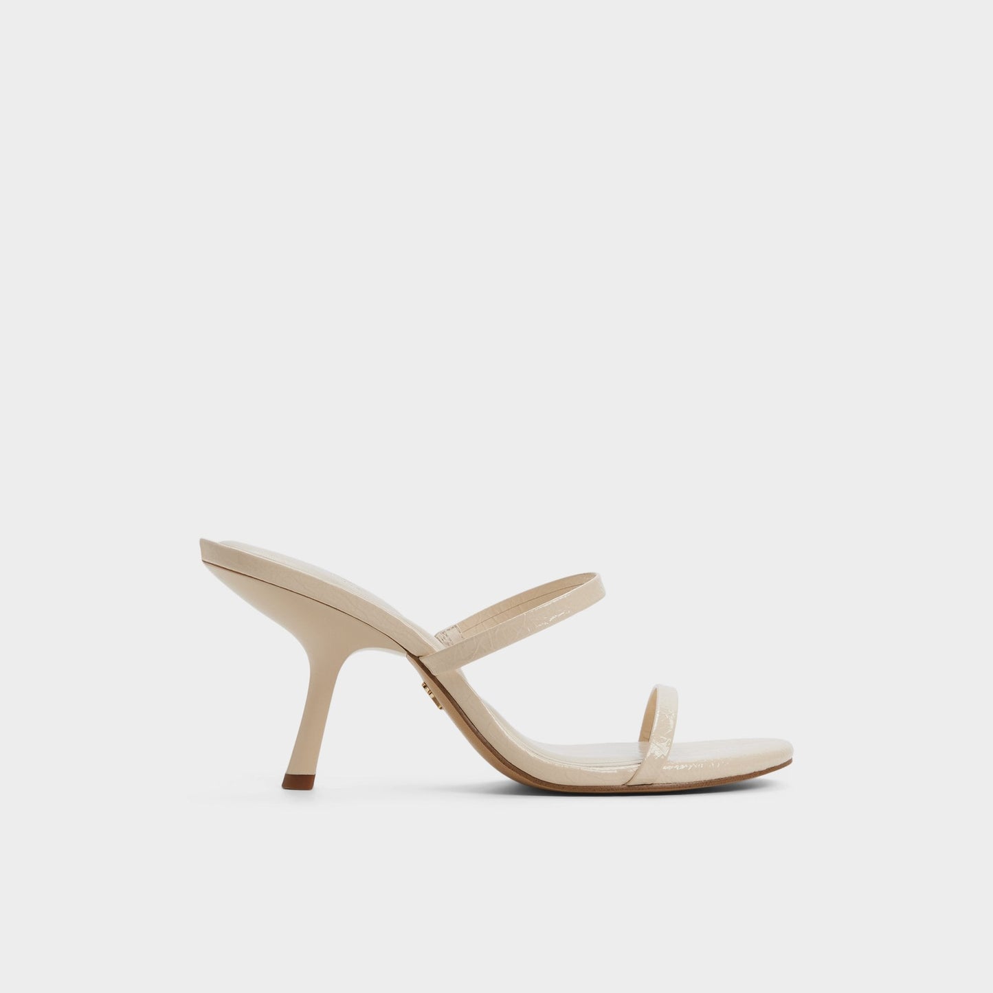 Avelinda in Cream - Heeled mule Aldo Cream