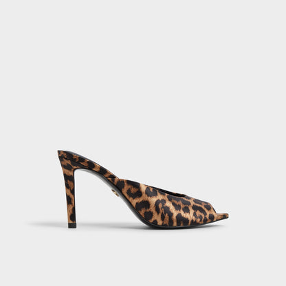 Elenara Brown Multi Women's Heeled mules - Heeled mule, Stiletto heel Aldo Brown Multi