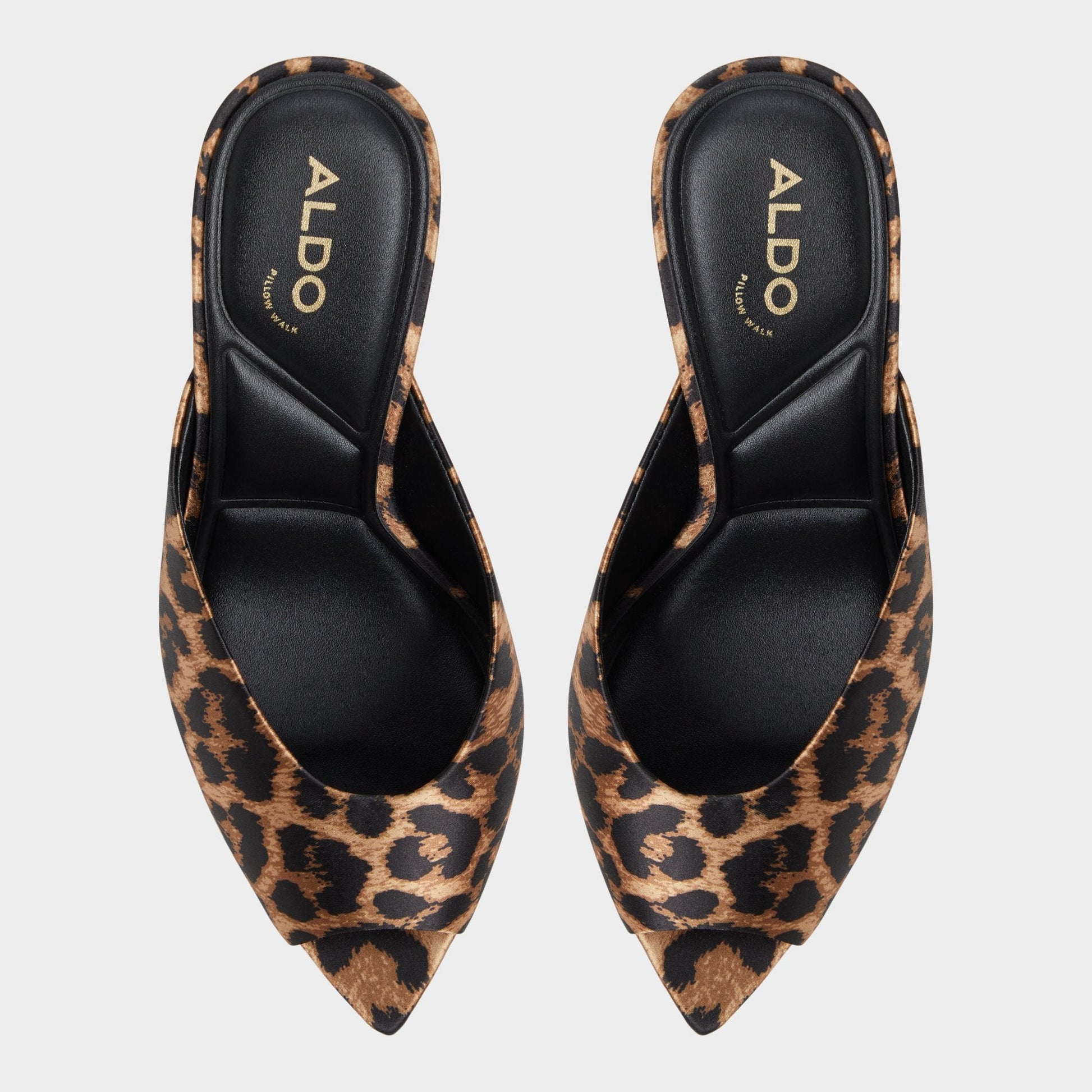 Elenara Brown Multi Women's Heeled mules - Heeled mule, Stiletto heel Aldo Brown Multi