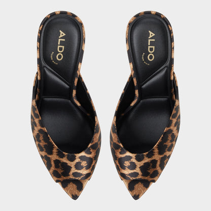 Elenara Brown Multi Women's Heeled mules - Heeled mule, Stiletto heel Aldo Brown Multi