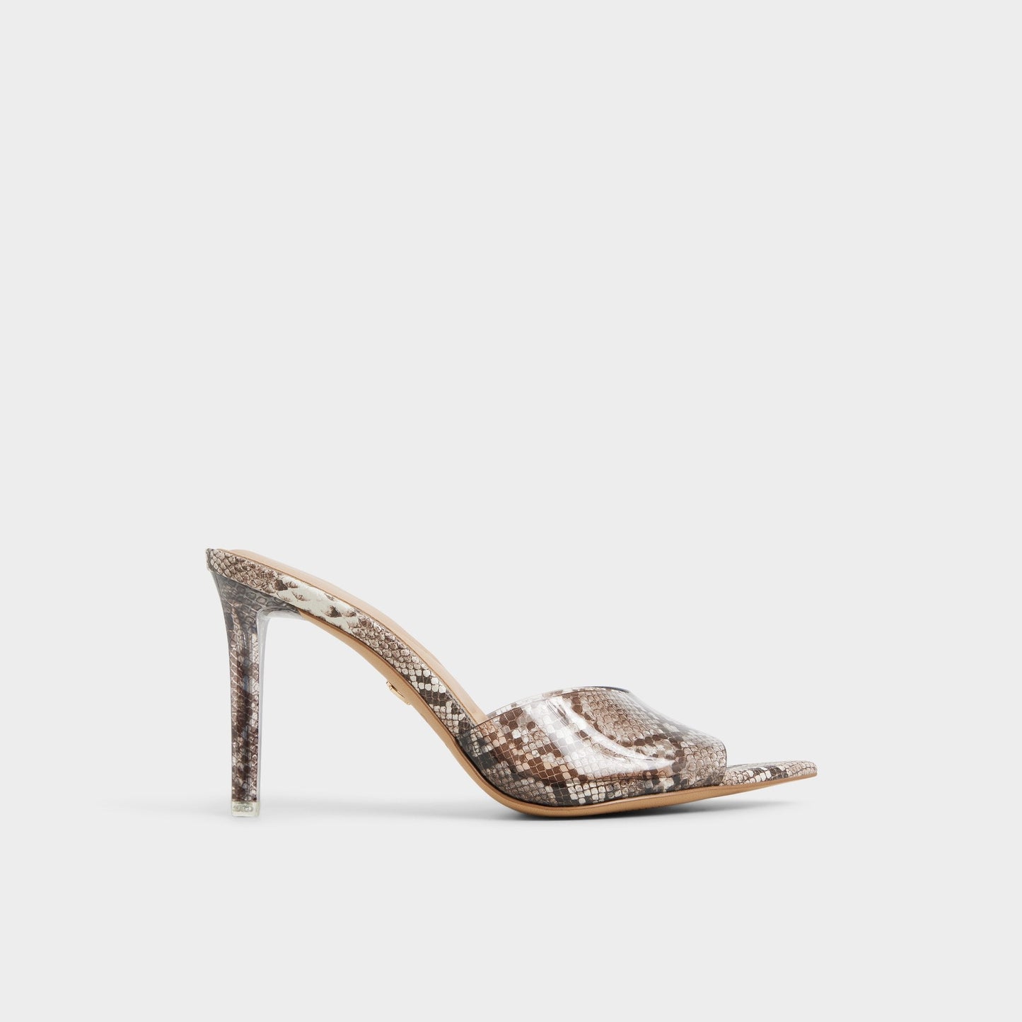 Anitabrilden Other Grey Women's Mule slides - Heeled mule, Stiletto heel Aldo Other Grey