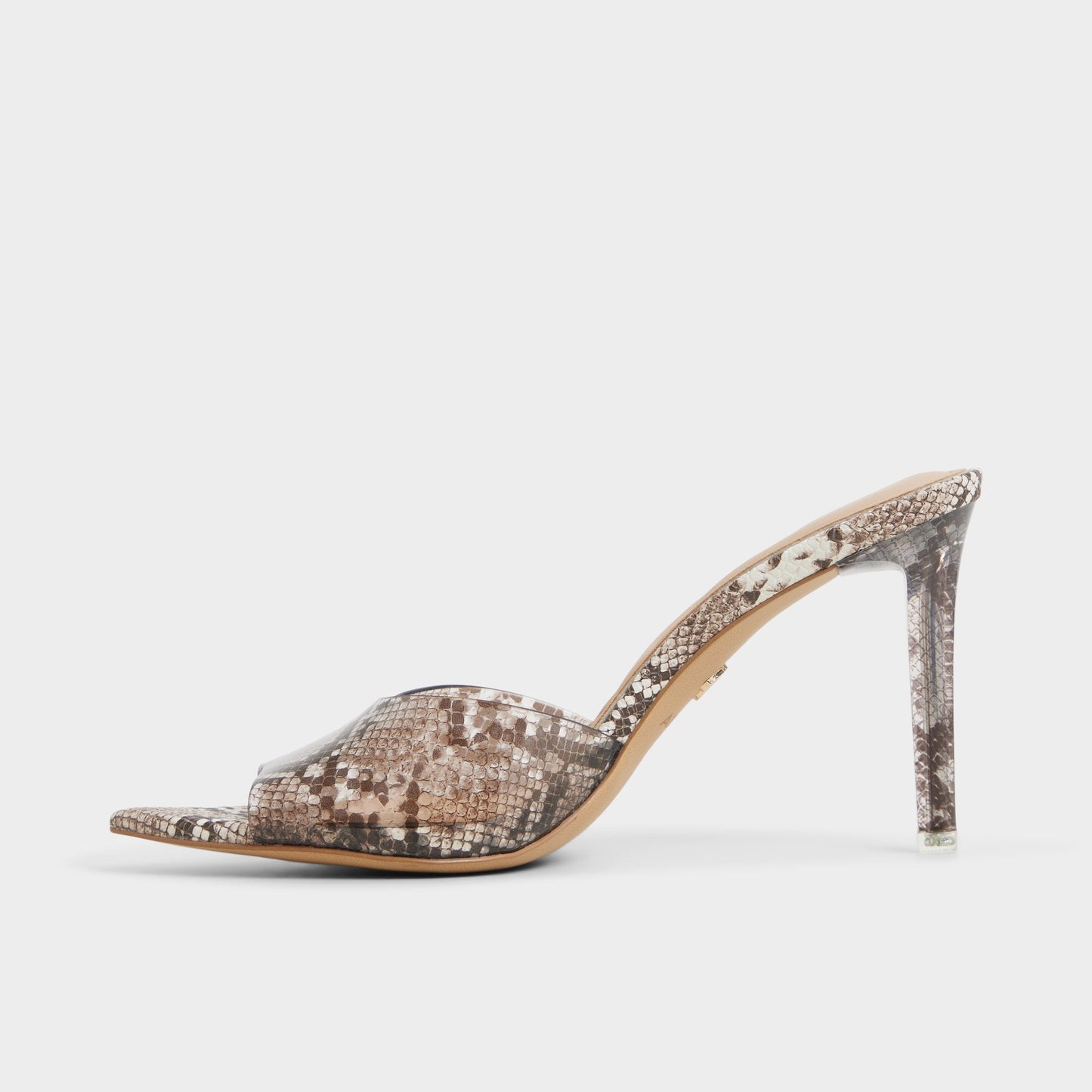 Anitabrilden Other Grey Women's Mule slides - Heeled mule, Stiletto heel Aldo Other Grey
