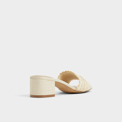 Claudina Natural Women's Block heels - Heeled mule, Block heel Aldo Natural