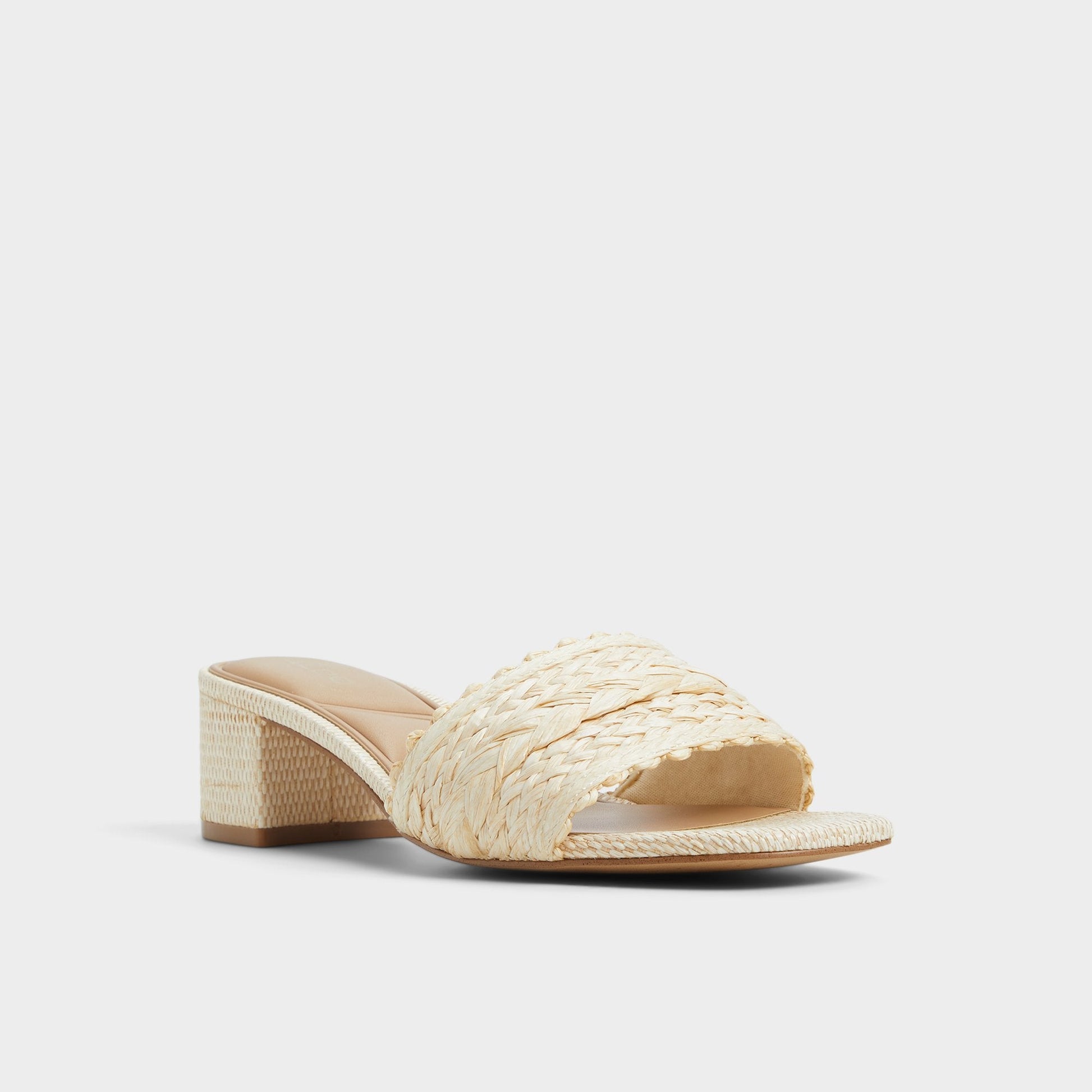 Claudina Natural Women's Block heels - Heeled mule, Block heel Aldo Natural