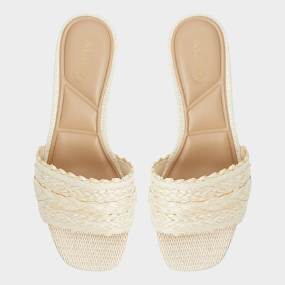 Claudina Natural Women's Block heels - Heeled mule, Block heel Aldo Natural