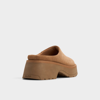 Academia Camel Women's Cold Weather Shoes - Heeled mule, Lug sole Aldo Camel