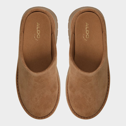 Academia Camel Women's Cold Weather Shoes - Heeled mule, Lug sole Aldo Camel
