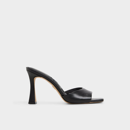 Jennifer in Black - Heeled mule, Stiletto heel Aldo Black