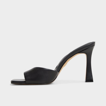 Jennifer in Black - Heeled mule, Stiletto heel Aldo Black