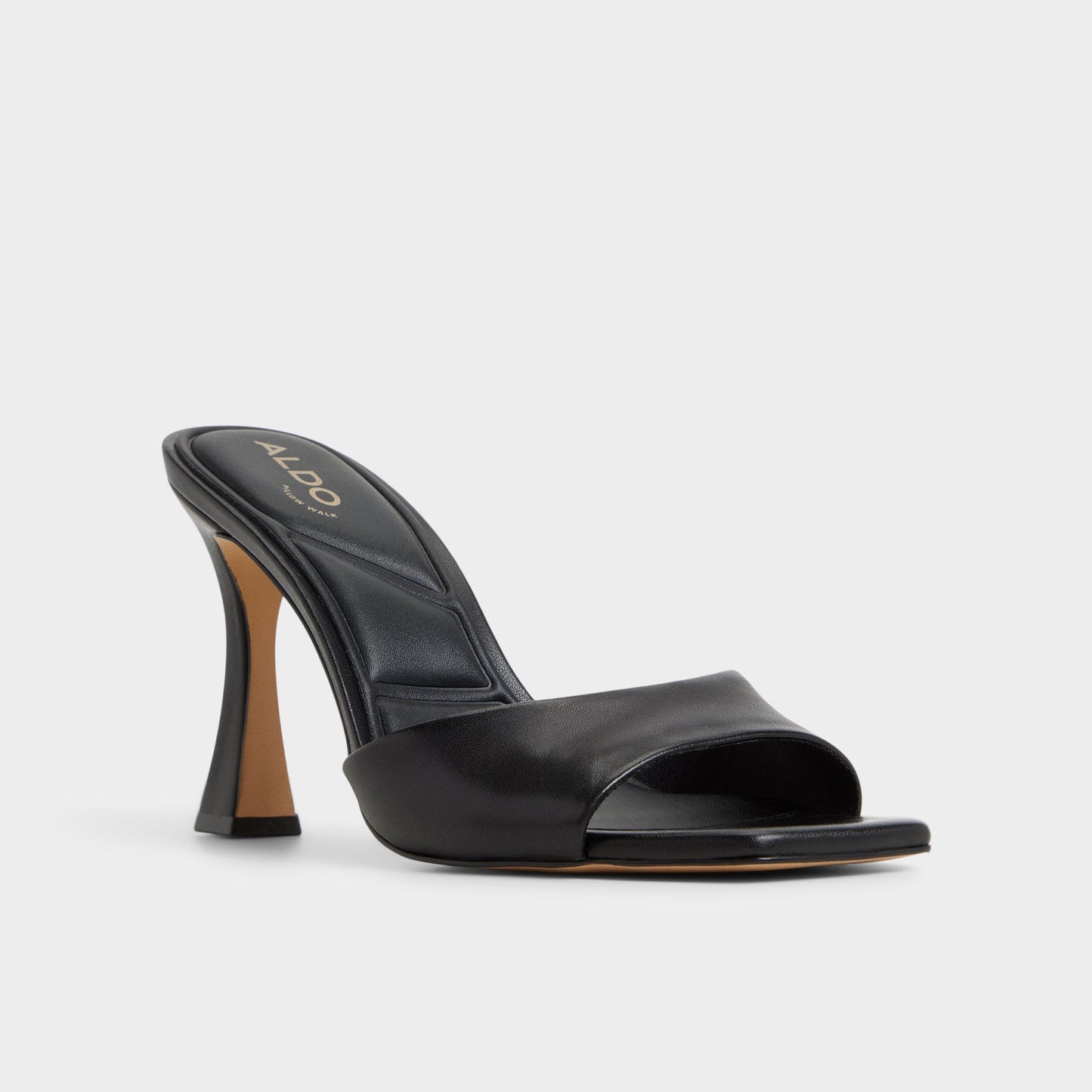 Jennifer in Black - Heeled mule, Stiletto heel Aldo Black