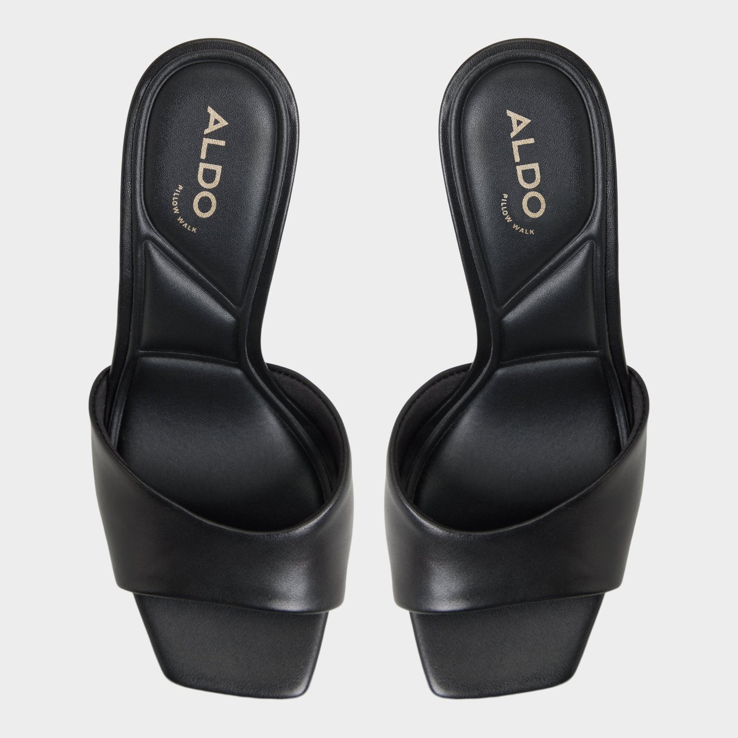 Jennifer in Black - Heeled mule, Stiletto heel Aldo Black