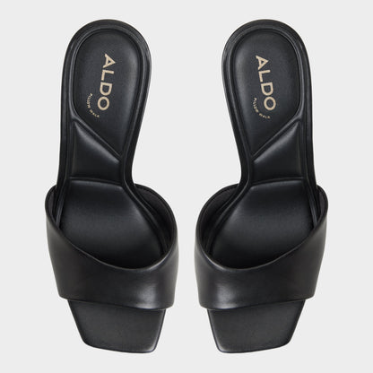 Jennifer in Black - Heeled mule, Stiletto heel Aldo Black