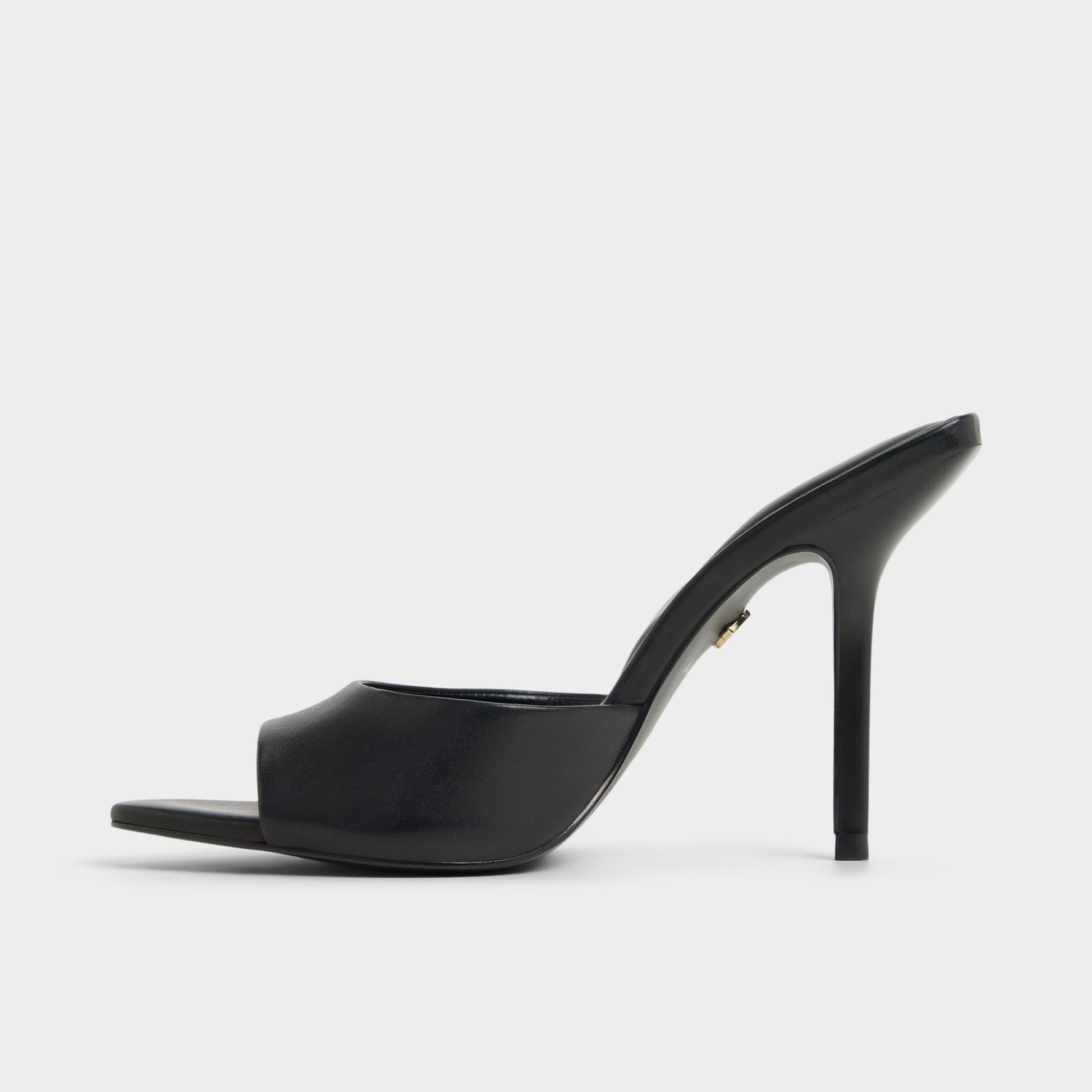 Madelan in Black - Heeled mule, Stiletto heel Aldo Black