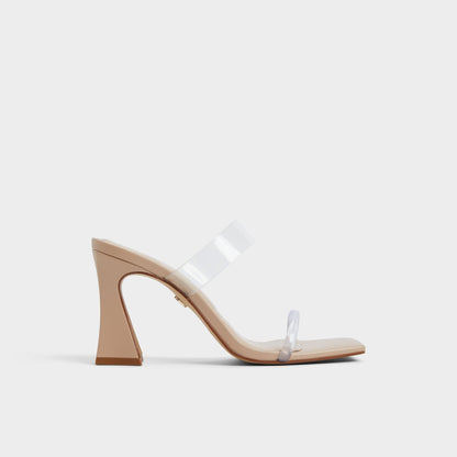 Calley Tan Women's Heeled mules - Heeled mule, Block heel Aldo Tan