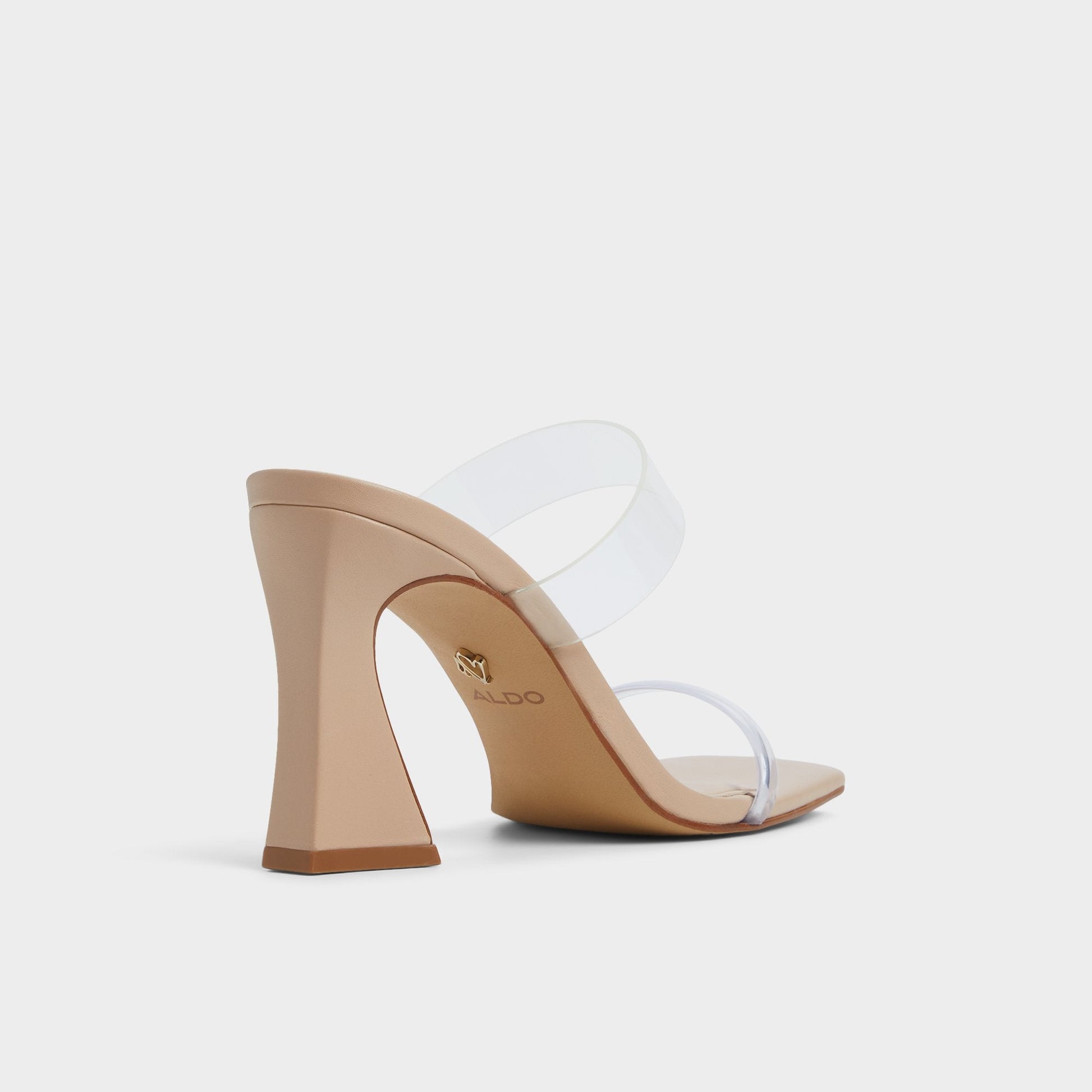 Calley Tan Women's Heeled mules - Heeled mule, Block heel Aldo Tan