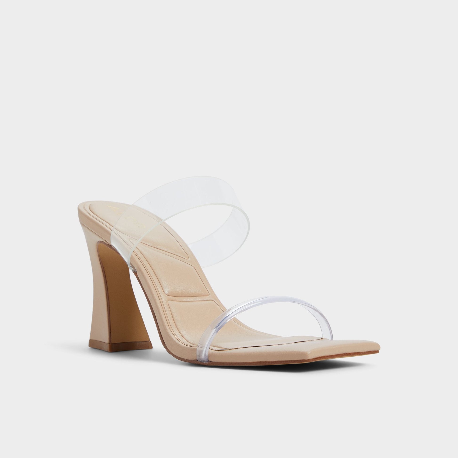 Calley Tan Women's Heeled mules - Heeled mule, Block heel Aldo Tan