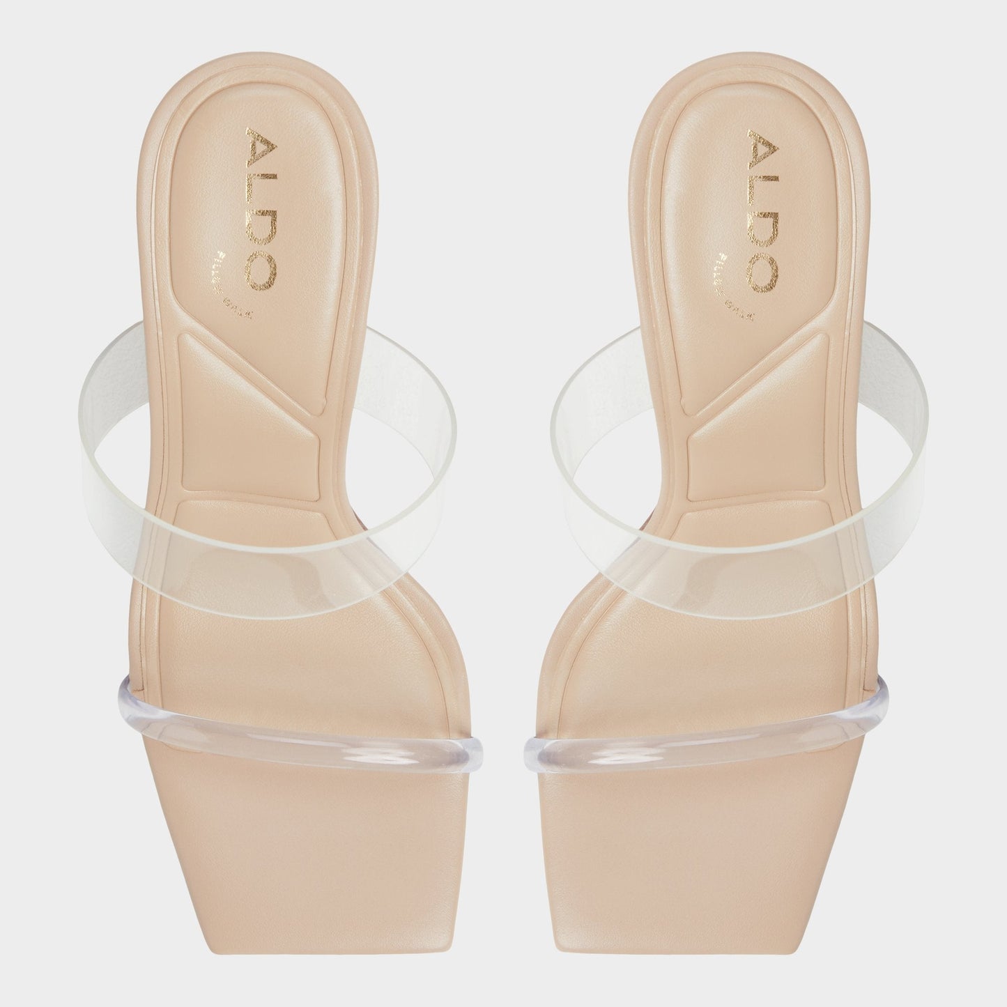 Calley Tan Women's Heeled mules - Heeled mule, Block heel Aldo Tan
