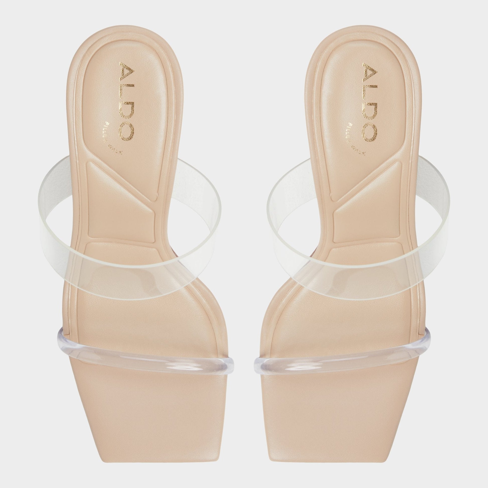 Calley Tan Women's Heeled mules - Heeled mule, Block heel Aldo Tan