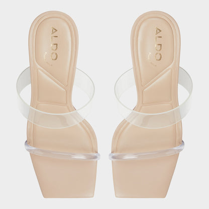 Calley Tan Women's Heeled mules - Heeled mule, Block heel Aldo Tan