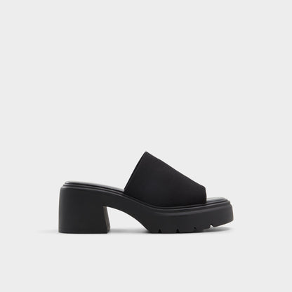 Harrietta Black Women's Wedges - Heeled mule, Block heel Aldo Black