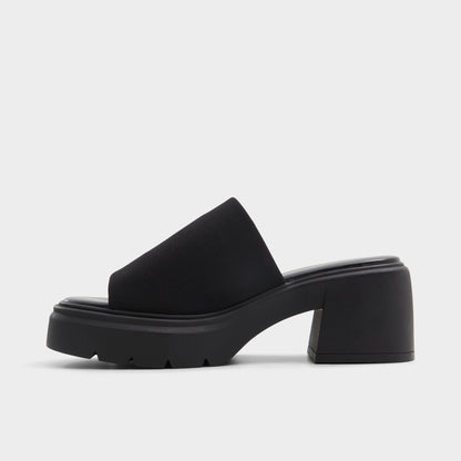 Harrietta Black Women's Wedges - Heeled mule, Block heel Aldo Black