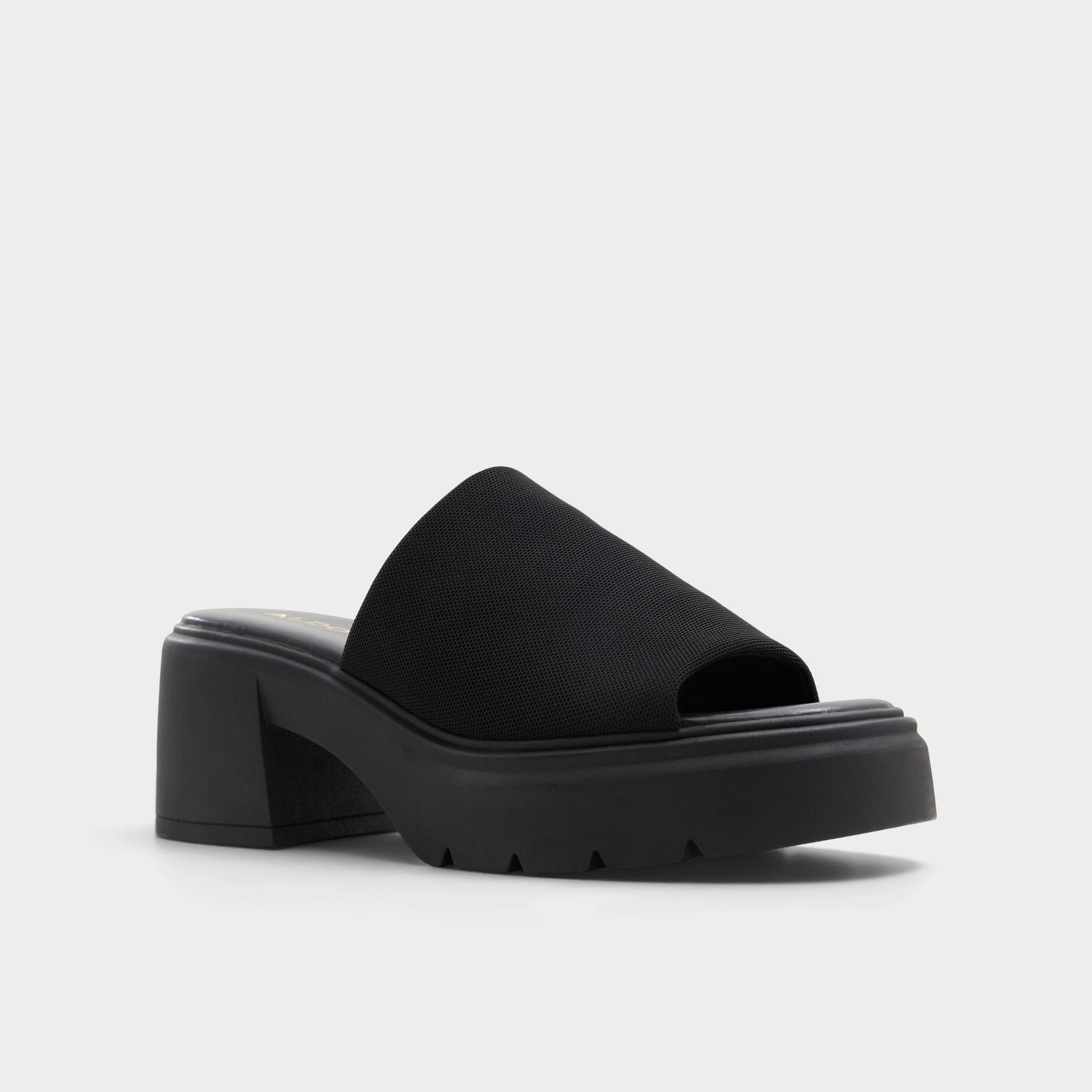 Harrietta Black Women's Wedges - Heeled mule, Block heel Aldo Black