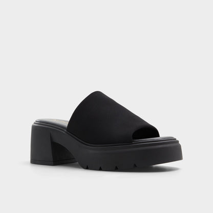Harrietta Black Women's Wedges - Heeled mule, Block heel Aldo Black