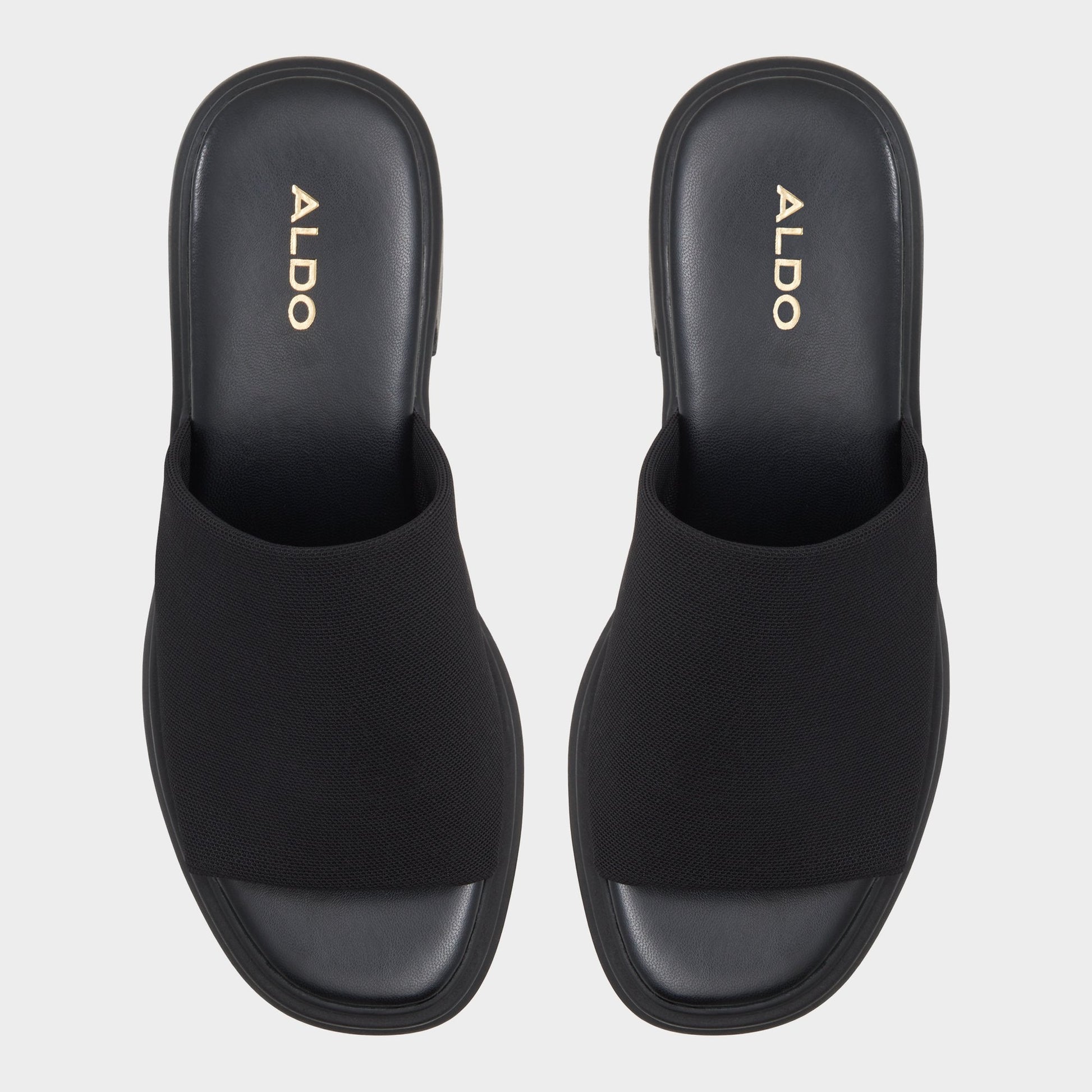 Harrietta Black Women's Wedges - Heeled mule, Block heel Aldo Black