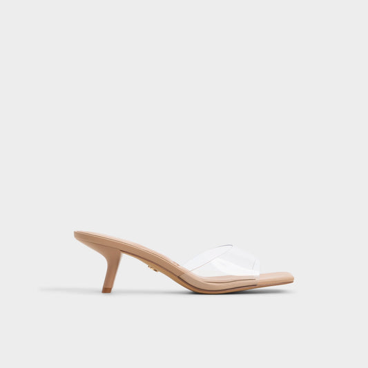 Enchanting Tan Women's Heeled mules - Heeled mule, Kitten heel Aldo Tan