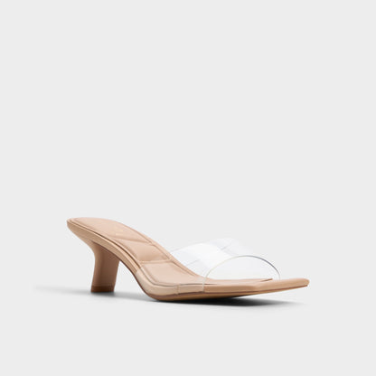 Enchanting Tan Women's Heeled mules - Heeled mule, Kitten heel Aldo Tan