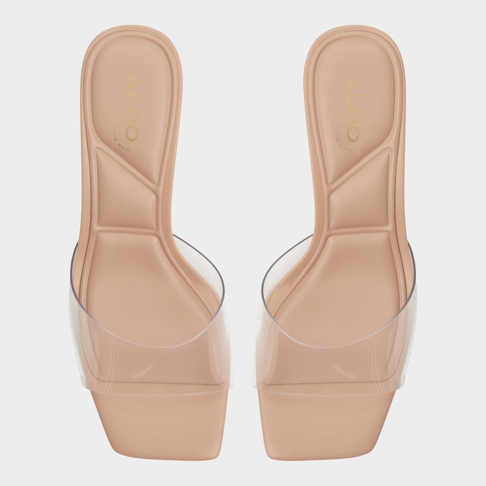 Enchanting Tan Women's Heeled mules - Heeled mule, Kitten heel Aldo Tan