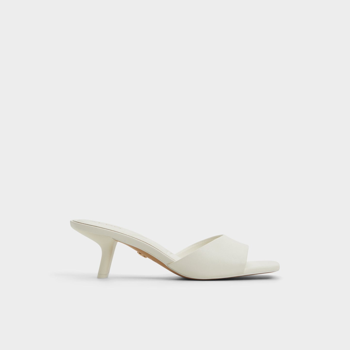 Enchanting White Women's Heeled mules - Heeled mule, Kitten heel Aldo White