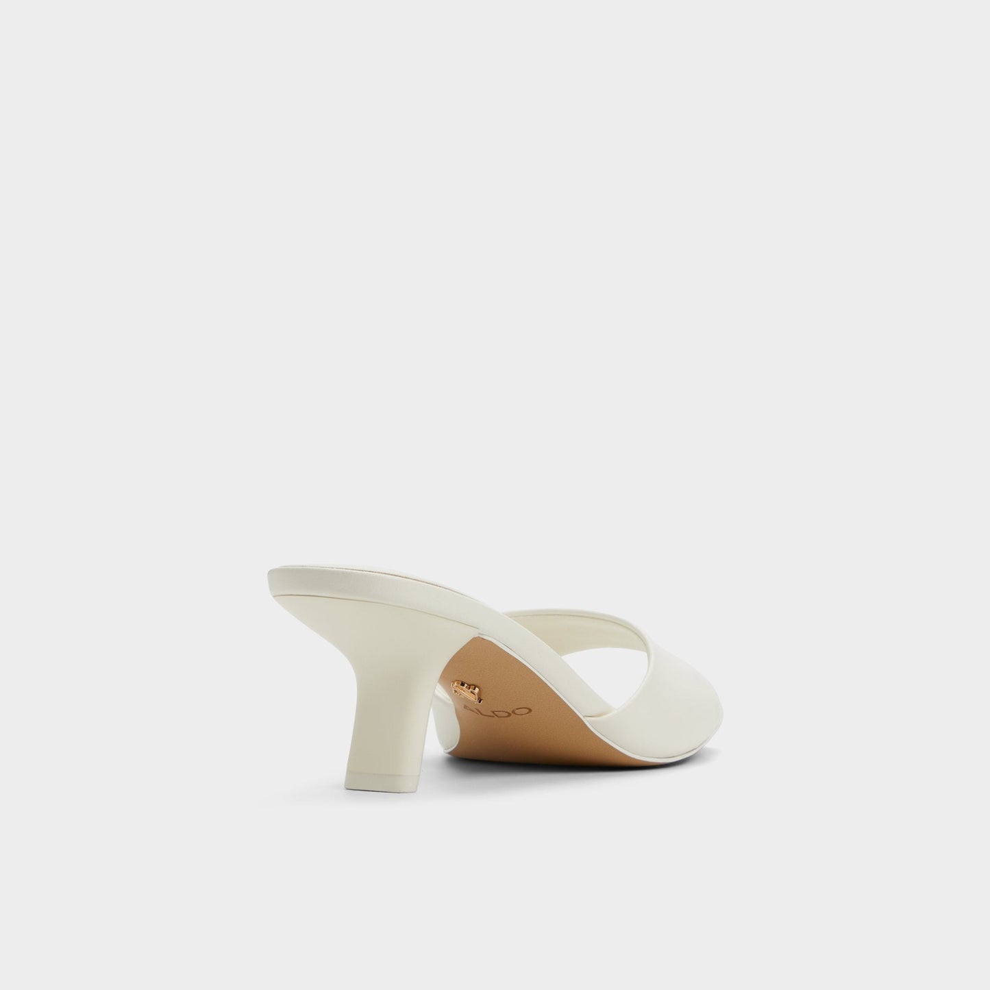 Enchanting White Women's Heeled mules - Heeled mule, Kitten heel Aldo White