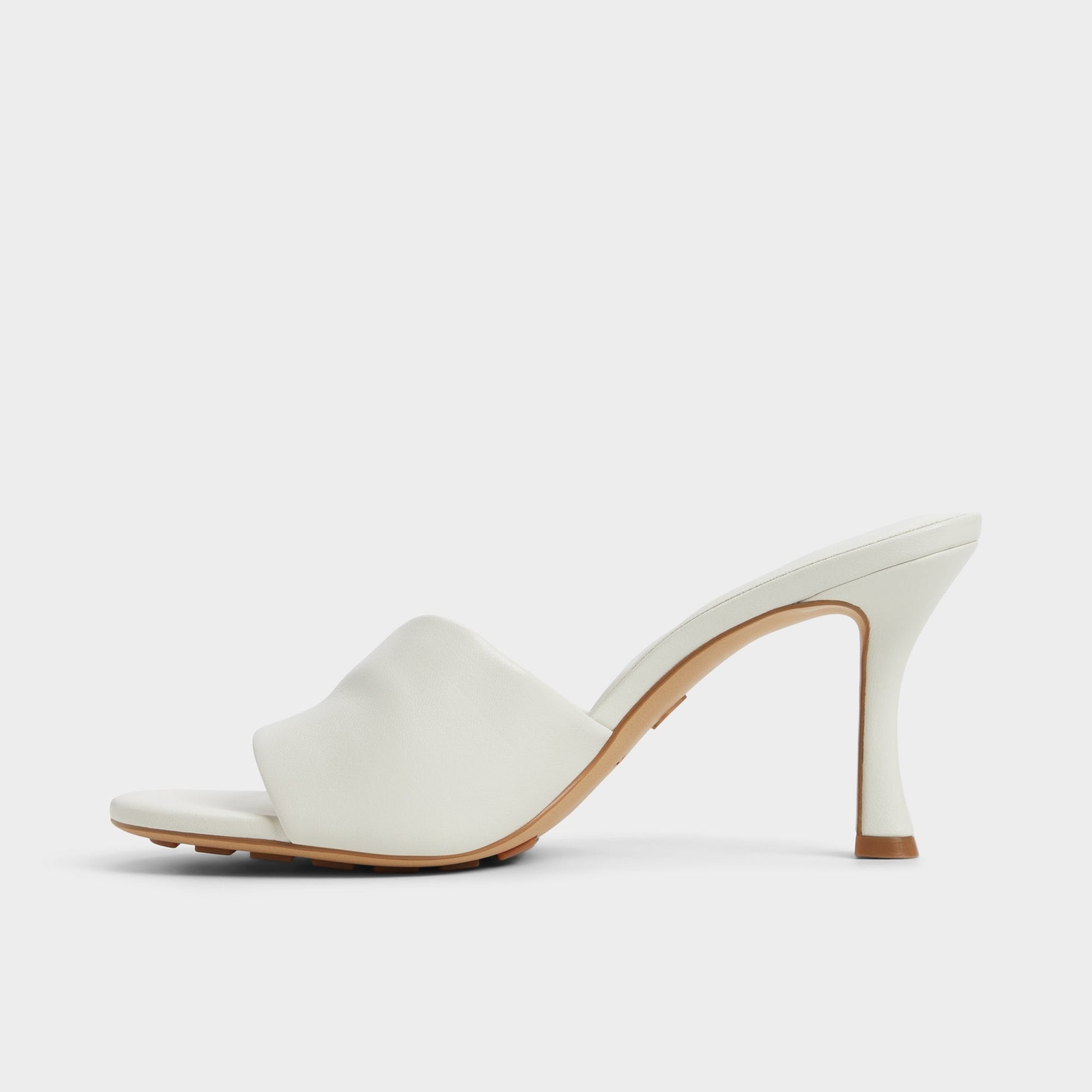 Lyhanna White/Bone Women's Heeled mules - Heeled mule, Stiletto heel Aldo White/Bone