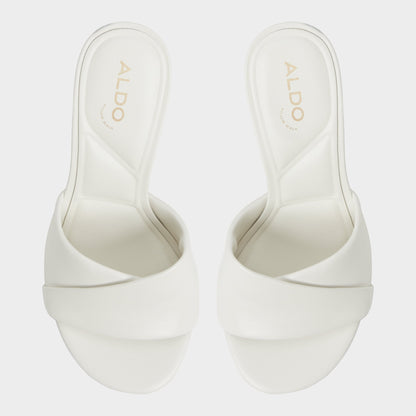 Lyhanna White/Bone Women's Heeled mules - Heeled mule, Stiletto heel Aldo White/Bone