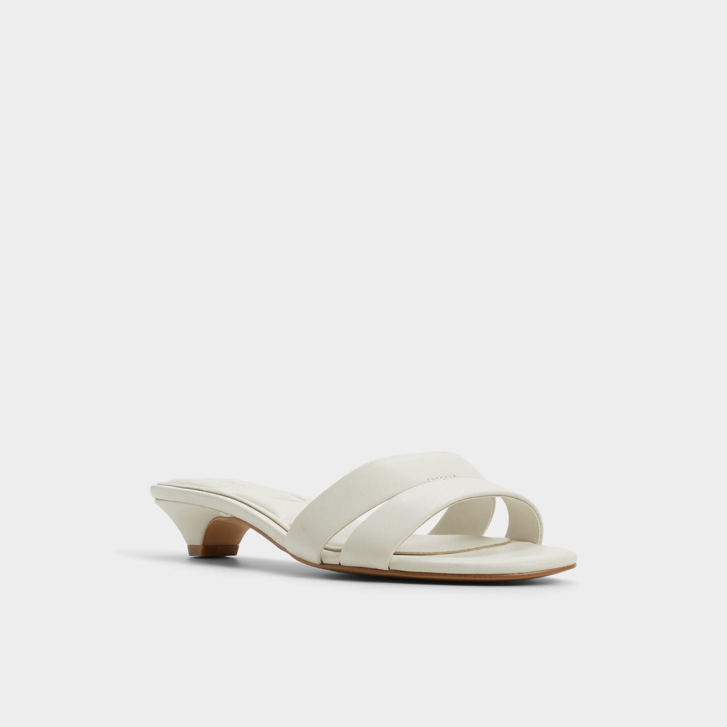 Scarletta White/Bone Women's Mule slides - Heeled mule, Kitten heel Aldo White/Bone