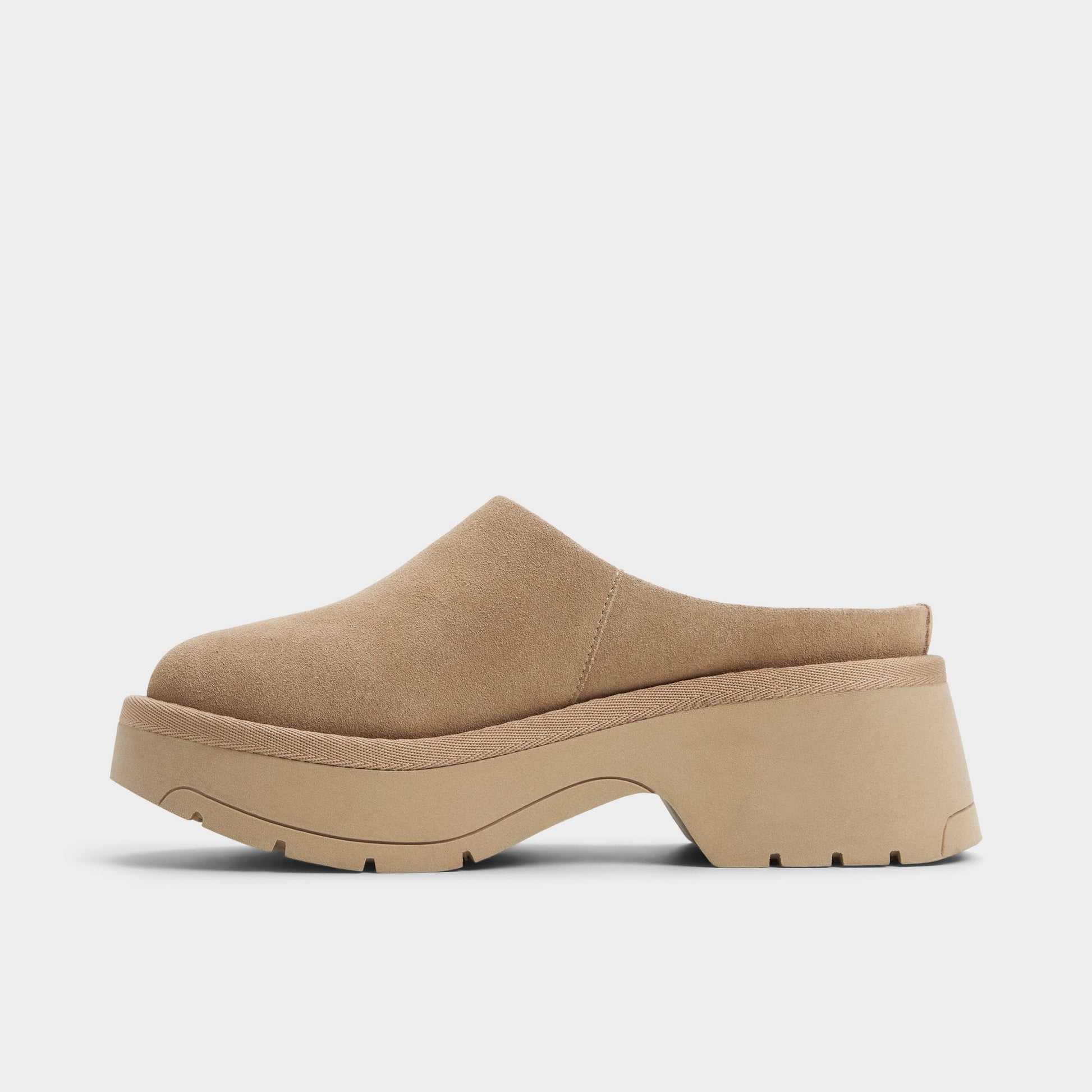 Academia Beige Women's Cold Weather Shoes - Heeled mule, Lug sole Aldo Beige