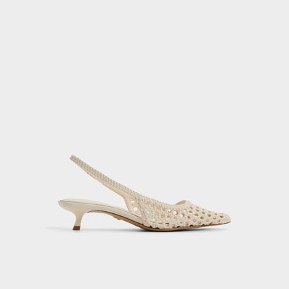 Violettia in Light Beige - Sling back high heel, Kitten heel Aldo Light beige