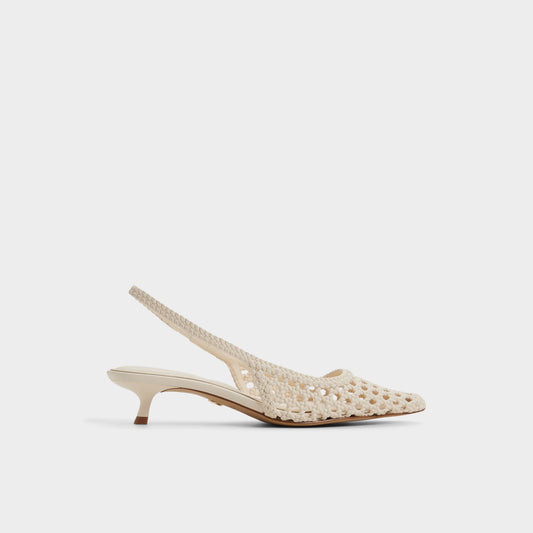 Violettia in Light Beige - Sling back high heel, Kitten heel Aldo Light beige
