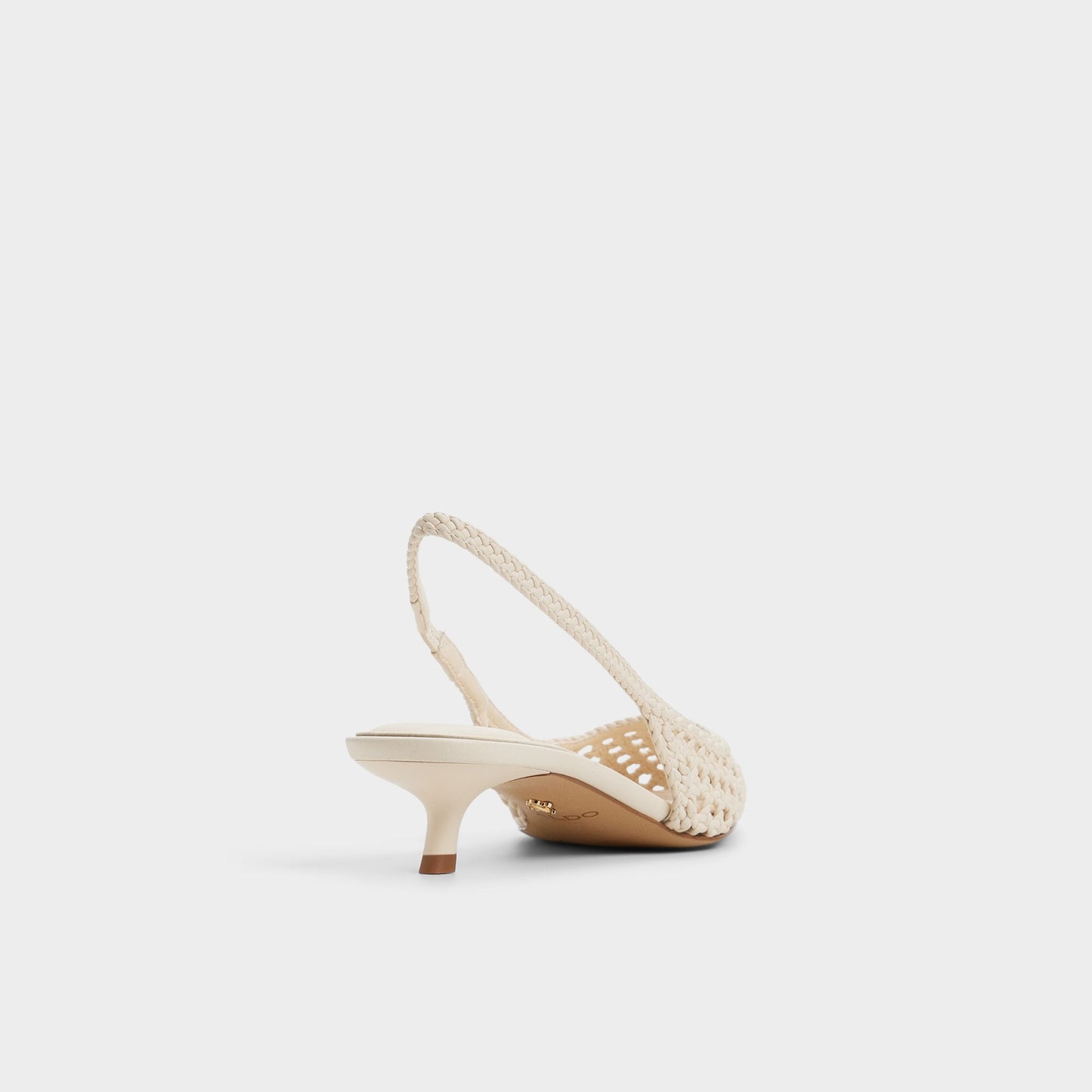 Violettia in Light Beige - Sling back high heel, Kitten heel Aldo Light beige