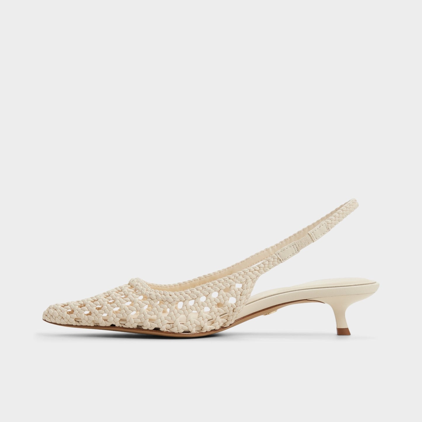 Violettia in Light Beige - Sling back high heel, Kitten heel Aldo Light beige