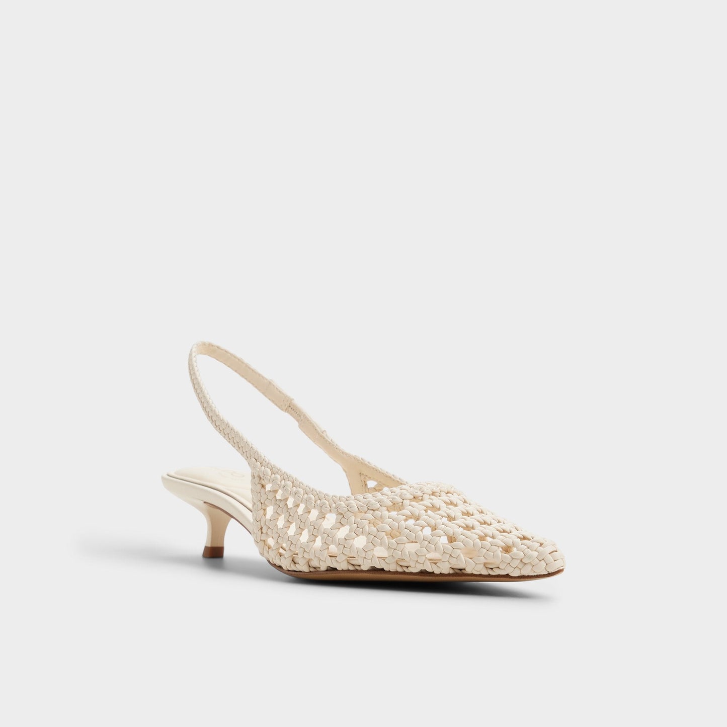 Violettia in Light Beige - Sling back high heel, Kitten heel Aldo Light beige