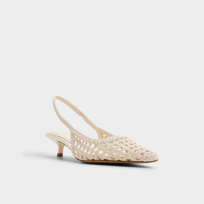 Violettia in Light Beige - Sling back high heel, Kitten heel Aldo Light beige