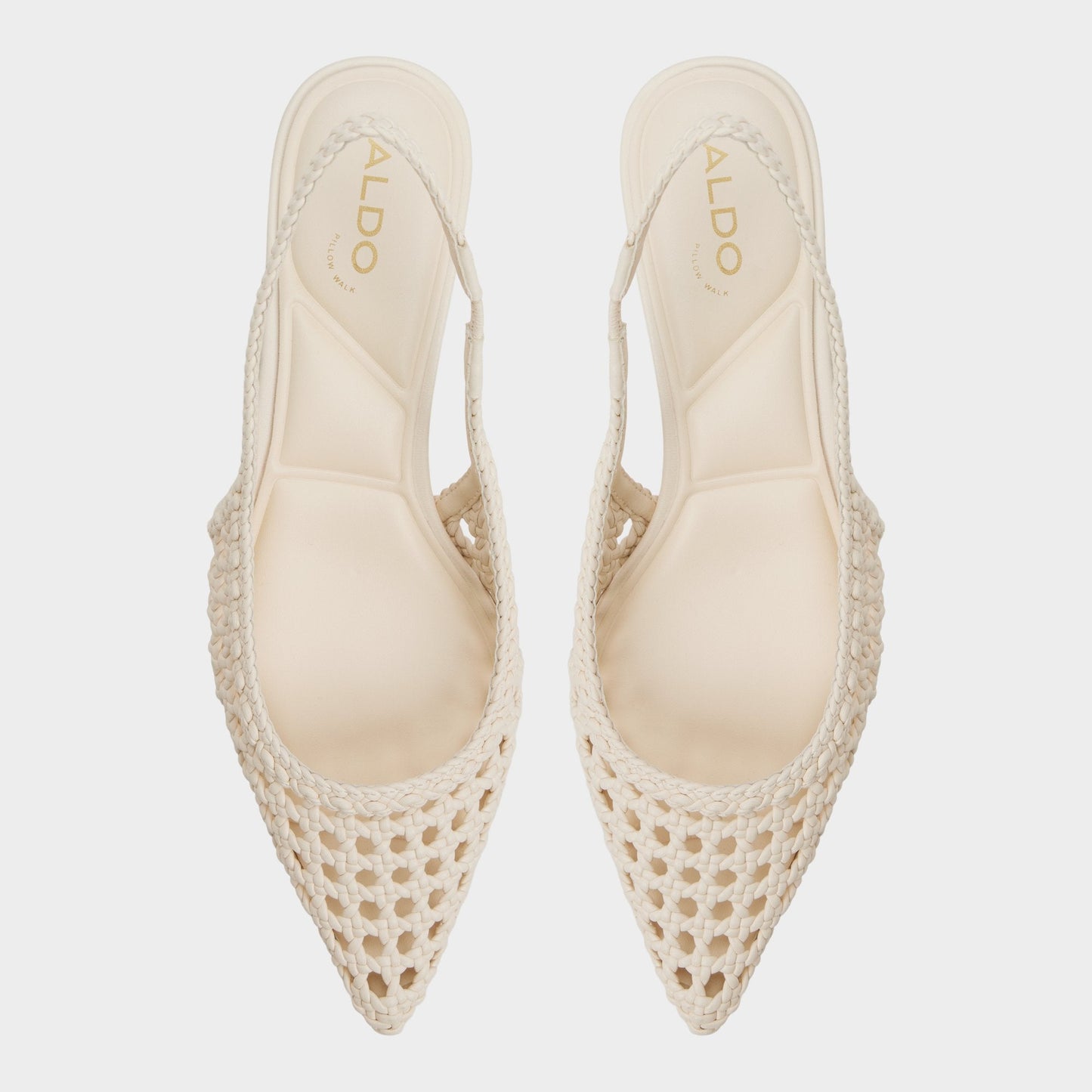 Violettia in Light Beige - Sling back high heel, Kitten heel Aldo Light beige