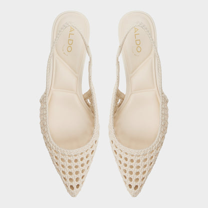 Violettia in Light Beige - Sling back high heel, Kitten heel Aldo Light beige